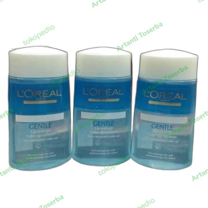 Loreal Gentle Lip and Eye Remover For Waterproof Makeup 125ml - 125 ml