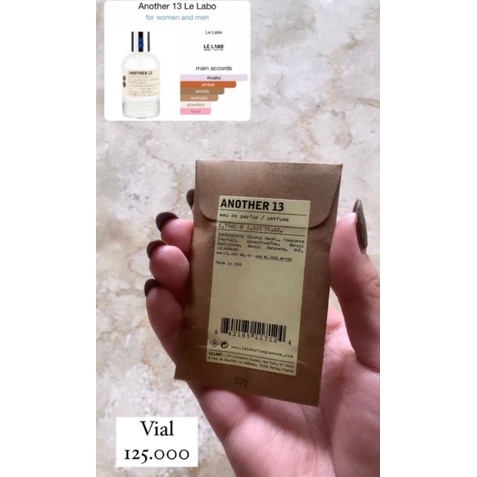 vial le labo