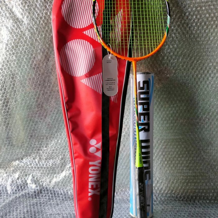 Raket Badminton-Raket Bulu tangkis Yonex+ Kok Kok SPL-1001 free tas