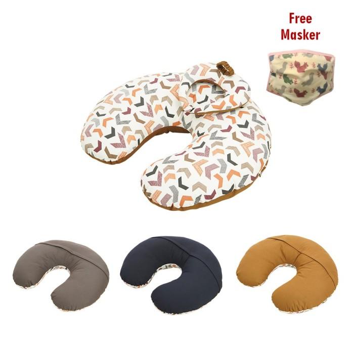 Terlaris Snobby Bantal Ibu Menyusui + Bantal Dot Artsy Series Tpb5822