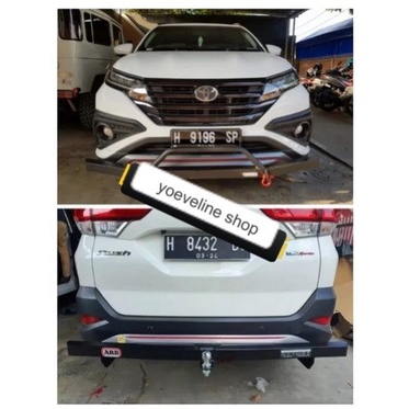 Paket Tanduk Depan+Towing ARB Belakang untuk Mobil Rush 2018-2022