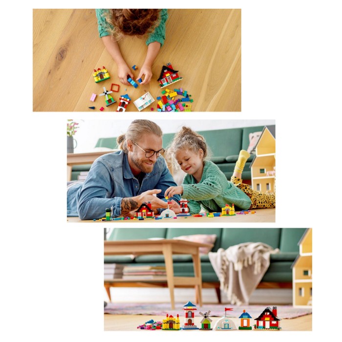 Flash Sale Lego Classic 11008 Bricks And Houses - Lego Rumah Termurah