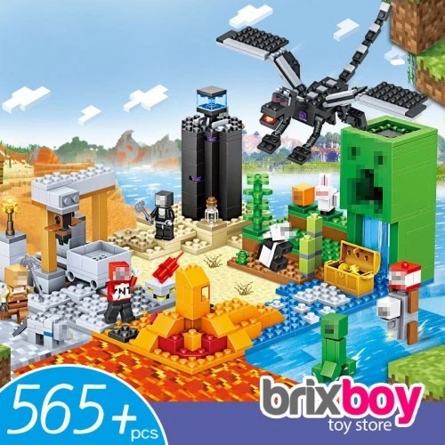 Promo!!! Lego Block Mine Mini Craft Minicraft Minecraft My World Sy 847 (6In1) Termurah