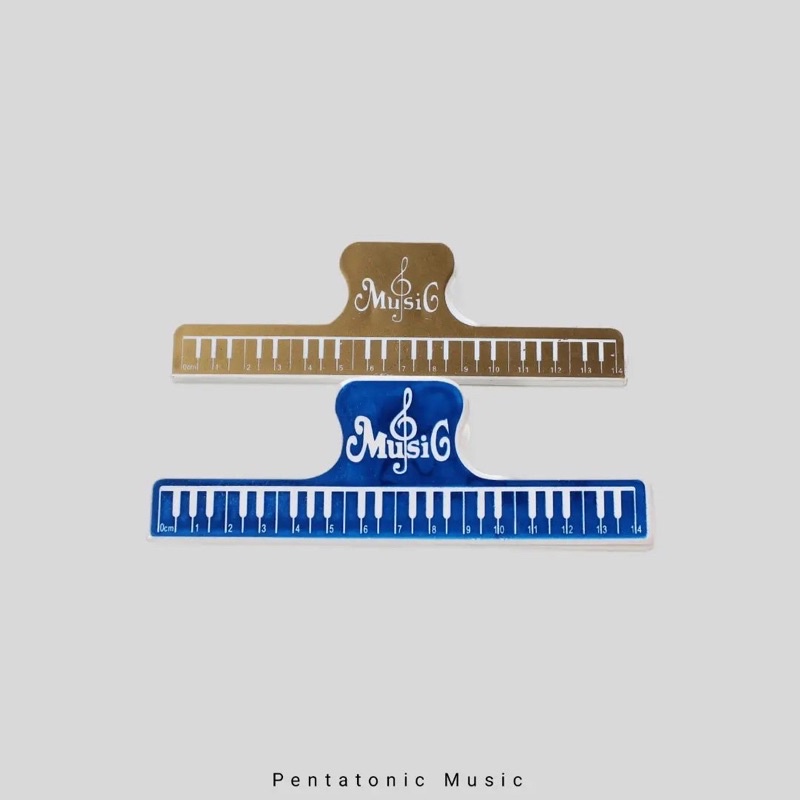 

Music Long Clip Penjepit Kertas Buku Musik Aksesoris Piano Pentatonic Gift Pernak Pernik Lucu