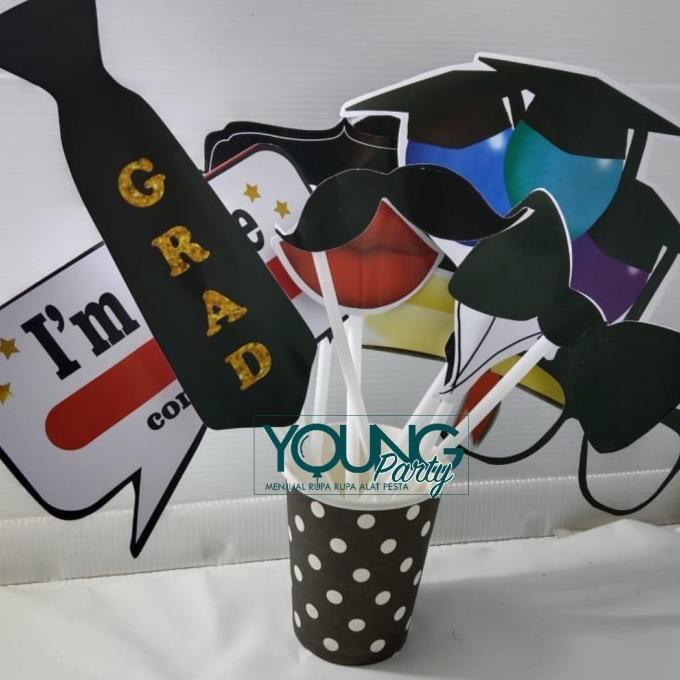 photo props graduation/Photo booth graduation bah10