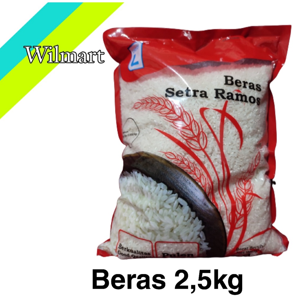 Beras Setra Ramos Premium L choice biru 2,5kg
