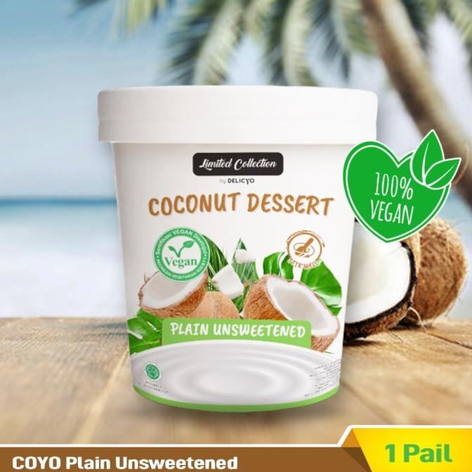 

Delicyo Coconut Yogurt / Yogurt Kelapa Vegan Unsweetened