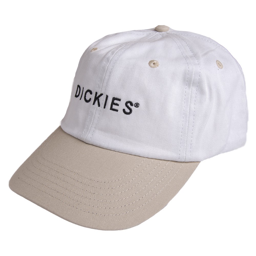 Dickies Topi Pria Putih Cream Stanton Curved Peak-K4192008 Whkh