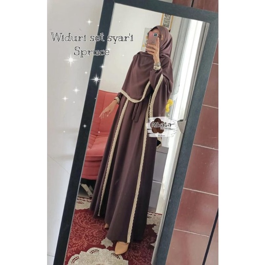 Gamis set syari WIDURI ory By athata