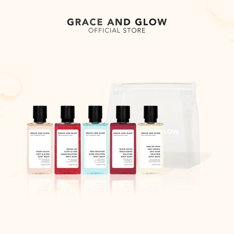Grace And Glow Body Wash Travel Size Kit