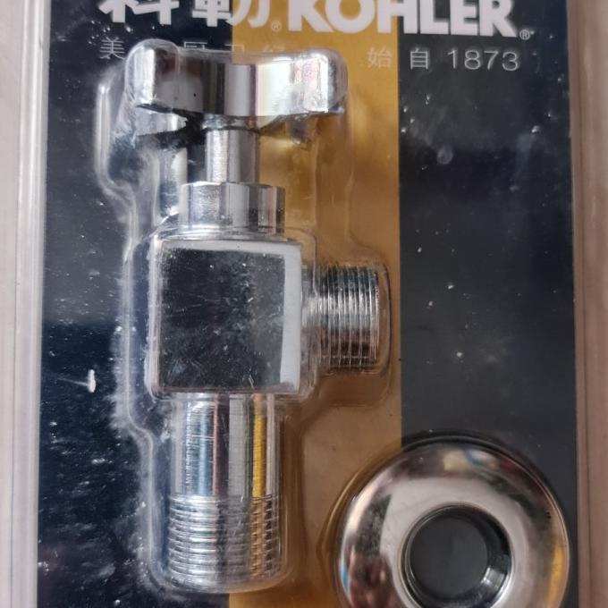 KOHLER SERI R12066T3 CP STOP VALVE CLOSET