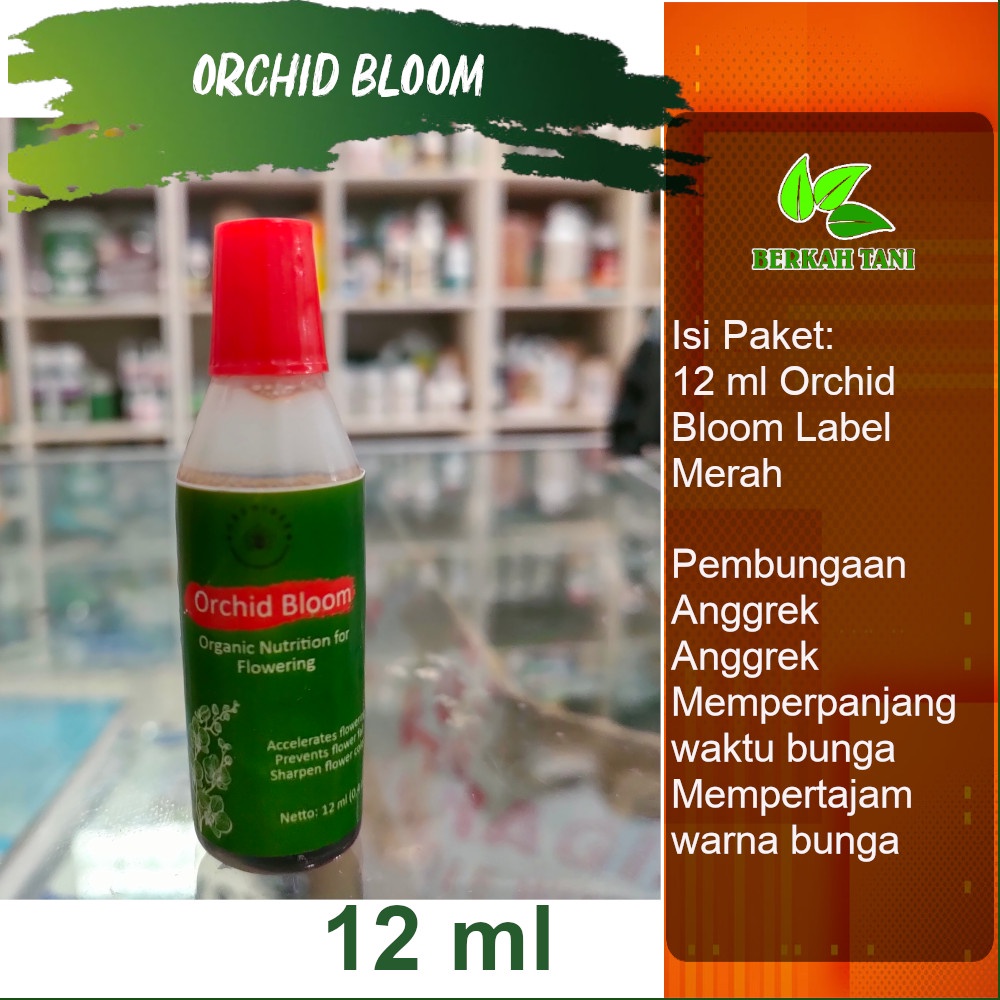 Orchid Bloom 12 ml Pupuk Pembungaan Anggrek Gaviota Growmore 6 BAP