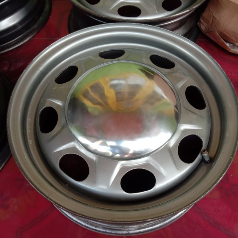 Dop moon velg kaleng R15 Daihatsu Taruna Luxio pcd 5x114 tinggal pasang aja