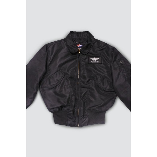 Best Sale Jaket Bomber Pria Pasific Flames Black Hawk Flight Jaket Cwu 45