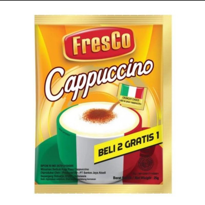 

Fresco cappucino 25gr