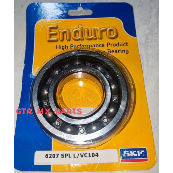 BEARING KRUK AS MP NEW/CRF 150/VERZA 6207 SPL L/VC104 SKF ENDURO ORIGINAL