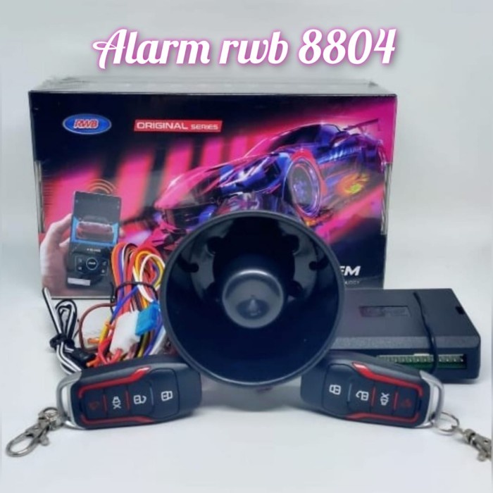 Kupe Alarm Mobil Rwb Car Alarm System Original Series