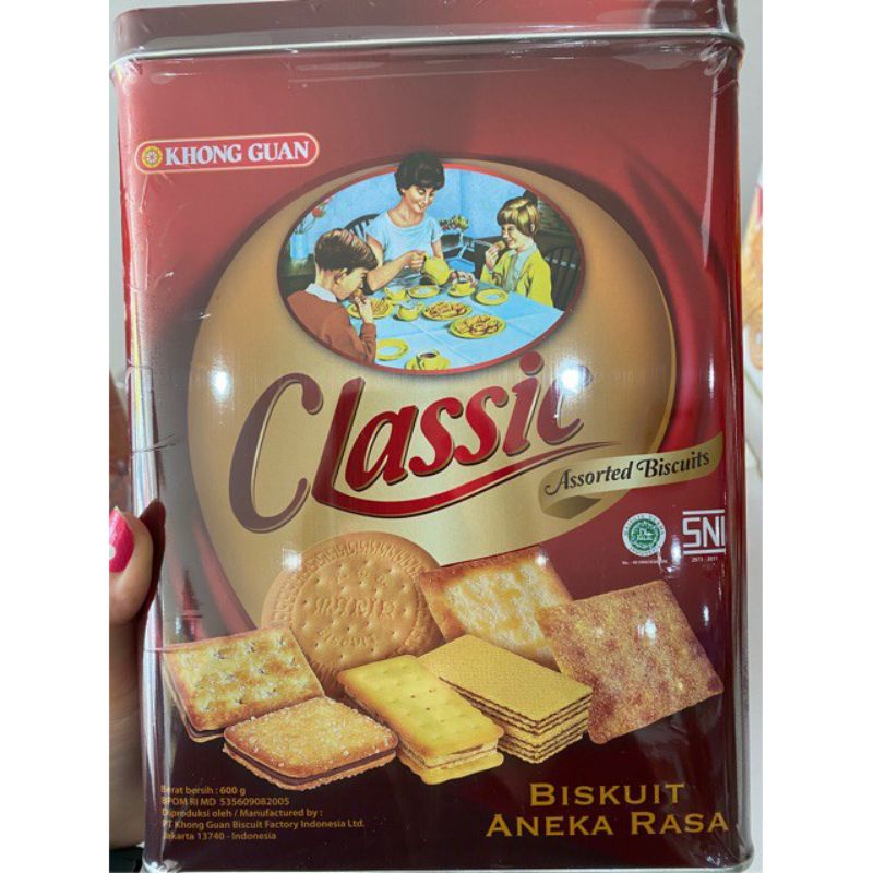 khong guan classic assorted 600 gr