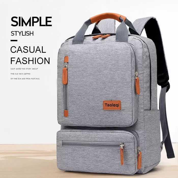 TAOLEQI Tas Ransel Laptop Oxford Casual Backpack B17 Ransel Laptop Ransel Laptop Pria Ransel Laptop Wanita Ransel Laptop Waterproof Stiker Laptop Aesthetic Tas Laptop Aesthetic Tas Laptop Anti Air Tas Laptop Korea Tas Laptop Kulit Tas Laptop Kulit Asli