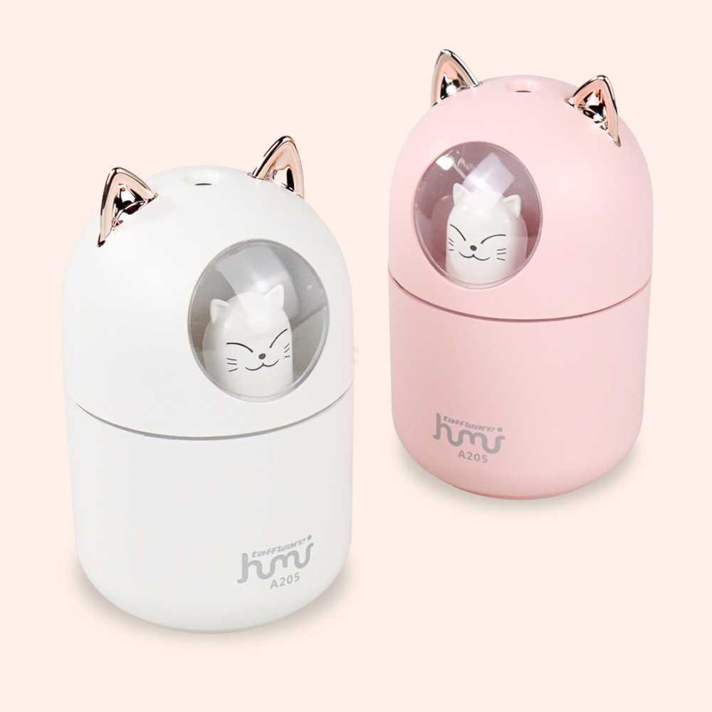 Humidifier Pelembab Udara Diffuser Cute Cat 300ml 205 Taffware Humi Diffuser Aromatherapy Aromaterapi Humidifier Diffuser Aromaterapi Dehumidifier Diffuser Humidifier Humidifier Diffuser Humidifier Bayi Flu Dan Batuk Air Humidifier Aromatherapy Difuser Hu