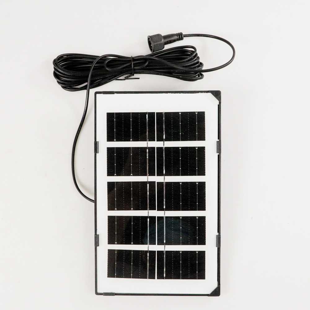 OOBEST Lampu LED Solar Panel Outdoor Light IP67 Cool White 30W 1500mAh B100