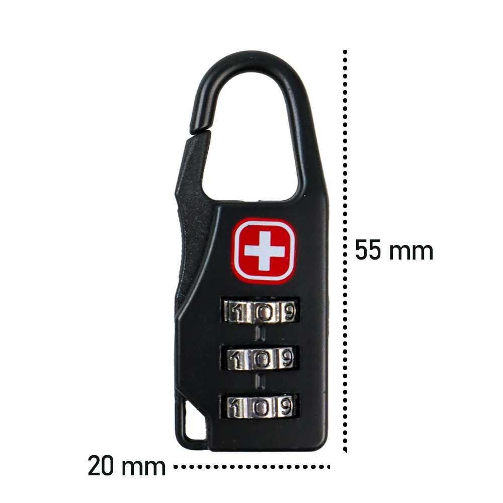 TaffGUARD Swiss Gembok Koper Kode Angka 04