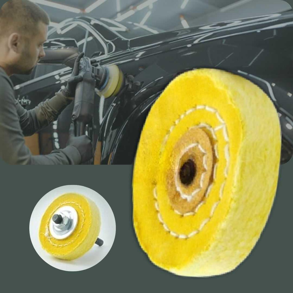 AHCUGOUR Pad Poles Buffing Pad Polishing Wheel 75 mm untuk Bor AHC715 Interior Mobil Agya Interior Mobil Agya Interior Mobil Brio Interior Mobil Brio Sarung Mobil Ayla Sarung Mobil Ayla Cover Mobil Ayla Cover Mobil Ayla Accesoris Mobil Interior Accesoris