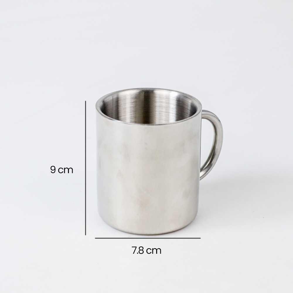 Mugumu Gelas Cangkir Minum Kopi Teh Stainless Steel 283ml with Handle MG031 Gelas Susu Gelas Susu Gelas Susu Gelas Susu Mug Cangkir Gelas Mug Cangkir Gelas Stainless Steel Stainless Steel Cangkir Enamel Cangkir Enamel Mug Cangkir Gelas Mug Cangkir Gelas C