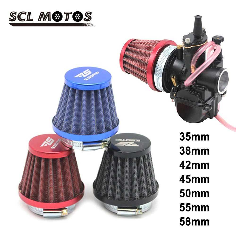 SCL MOTOS LSDTRP Filter Udara Karburator Motor Universal Intake 38 mm C38