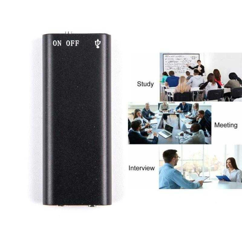 Savetek Perekam Suara Hyperbolic Mini Digital Voice Recorder 8GB X-R01