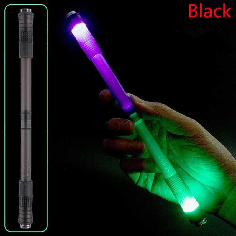 WePick Mainan Rotating Pen Stick Pen Fidget Spinner LED Illuminated - WP02