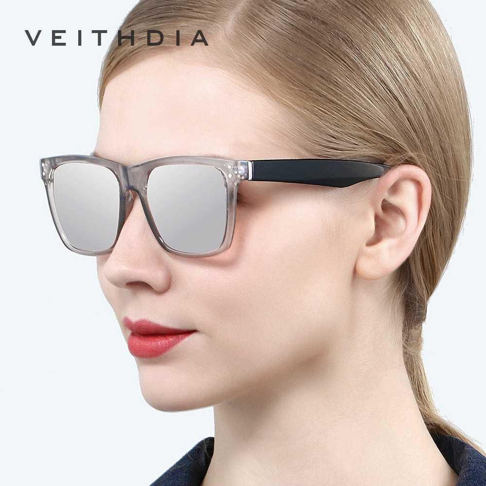 Veithdia Kacamata Classic UV Polarized Sunglasses 7018