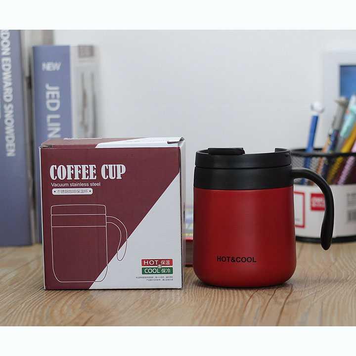 HOTnCOOL Botol Minum Mug Tumbler Coffee Stainless Steel 350ml HC300 Tremos Air Panas Tremos Air Panas Botol Termos Kecil Botol Termos Kecil Botol Minum Tremos Botol Minum Tremos Botol Minum Thermos Botol Minum Thermos Kompres Air Panas Kompres Air Panas T