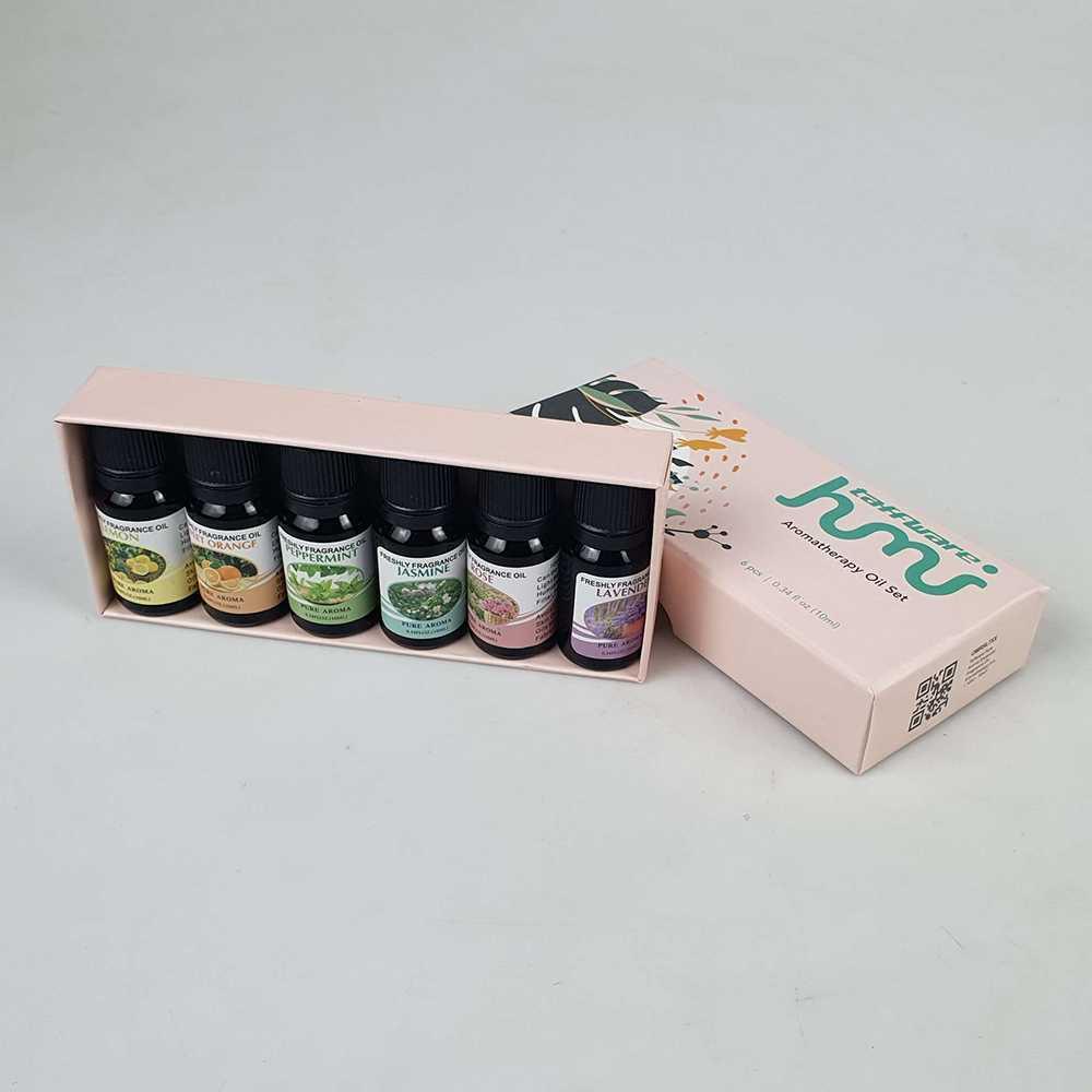 Taffware Pure Aroma Essential Oil Minyak Aromatherapy 6in1 10ml - RHJY
