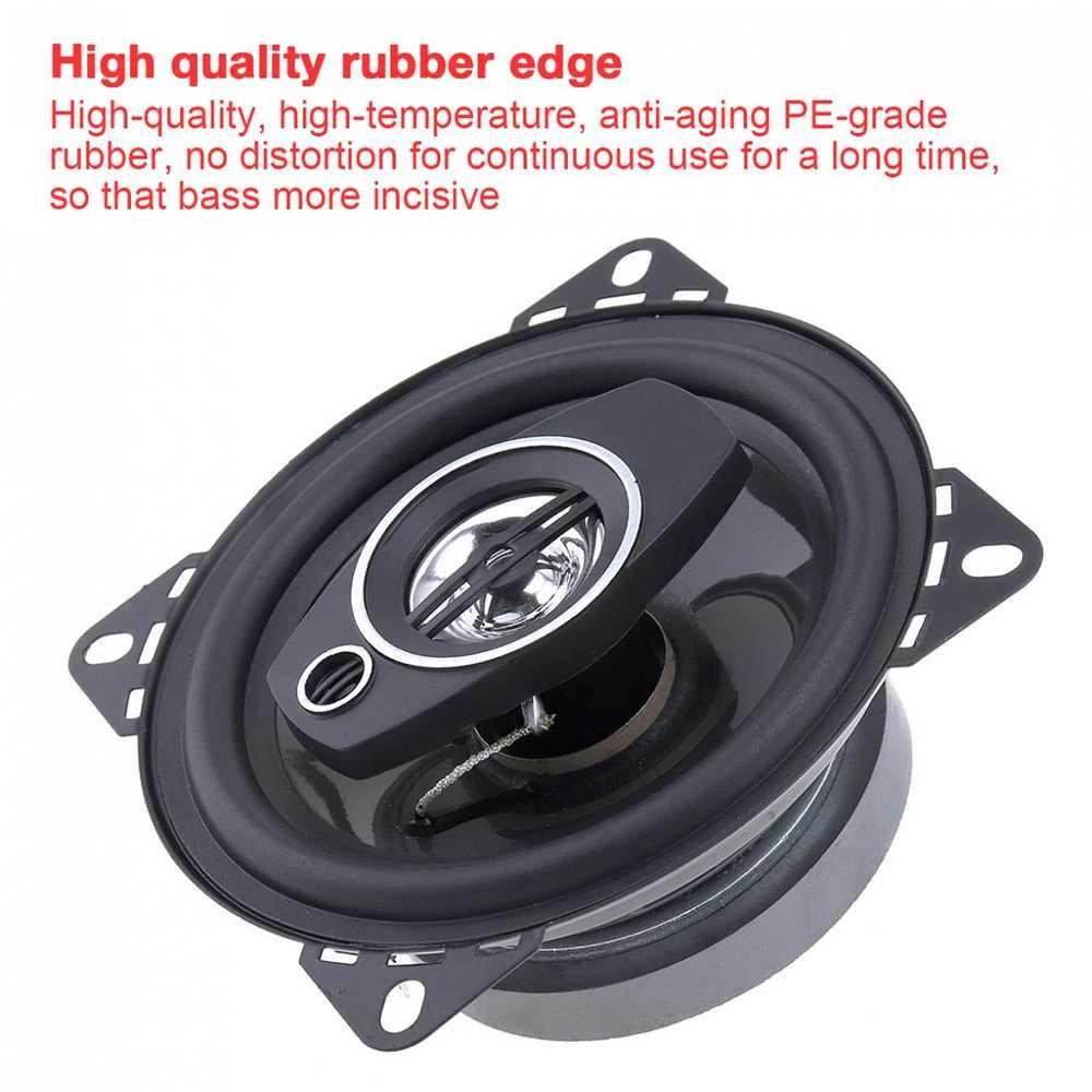 Pcinener Speaker Mobil HiFi 4 Inch 250 W 2 PCS S-1072 Mobil Pintu Subwoofer Karet Pintu Mobil Bass Subwoofer Mobil Speaker Mobil Karpet Mobil Avanza Speaker Subwoofer Tweeter Mobil Speaker Pintu Mobil Legacy Speaker Aktif Mobil Speker Mobil Subwofer Mobil