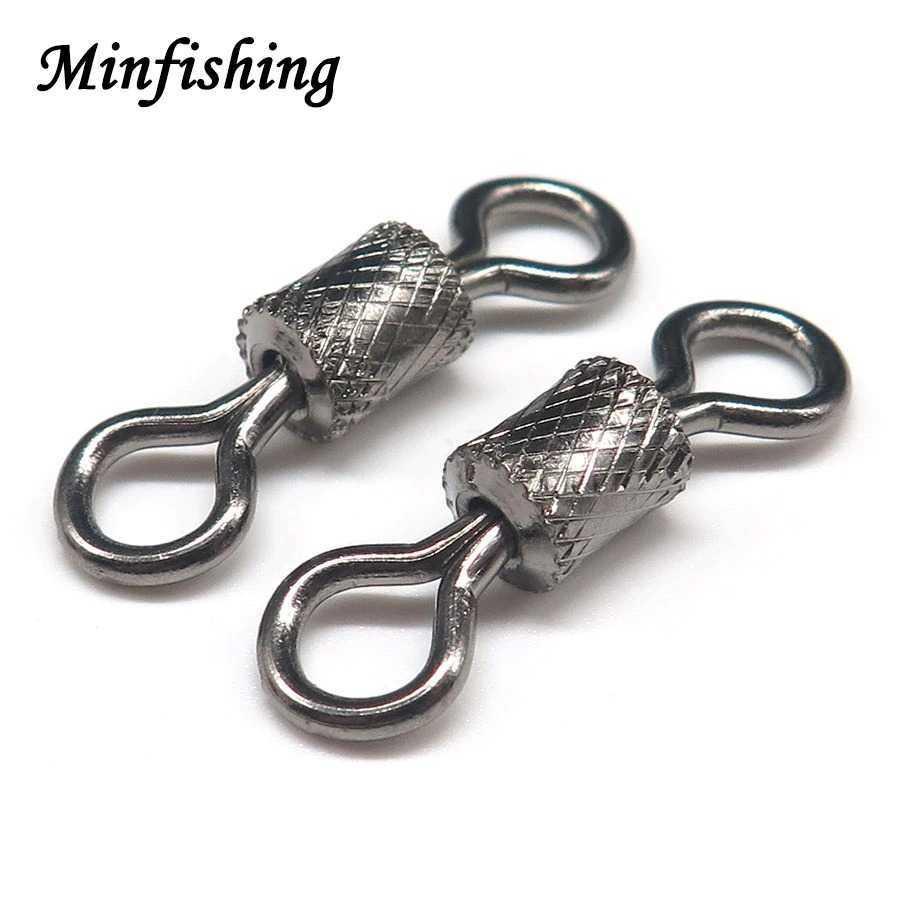 Minfishing Konektor Kail Pancing Rolling Swivel Fishing 100PCS YH12 Pancing Kail Pancing Pancingan Pancing Belut Kail Pancing Set Pancing Ikan Mata Pancing Kail Pancing Set Pancing Set Lengkap Alat Pancing Lengkap Pancing 1 Set Kail Belut Pancing Belut