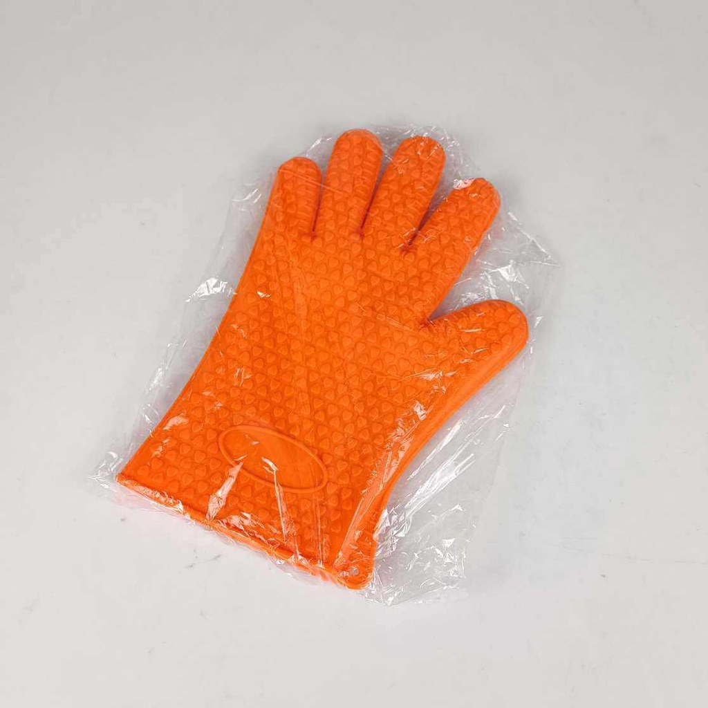 Sarung Tangan Silikon Anti Panas Heat Resistance Kitchen Glove 1 Pcs