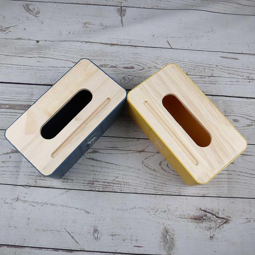 TaffHOME Kotak Tisu Kayu Solid Wooden Tissue Box - ZJ007 Storage Box Tempat Tisu Mobil Kotak Tisu Tempat Tisu Estetik Kotak Tissue Kotak Tisu Estetik Tempat Tissue Aesthetic Tisu Kecil Kotak Tisu Mobil Tempat Tissu Kotak Tisu Kecil Tempat Tisu