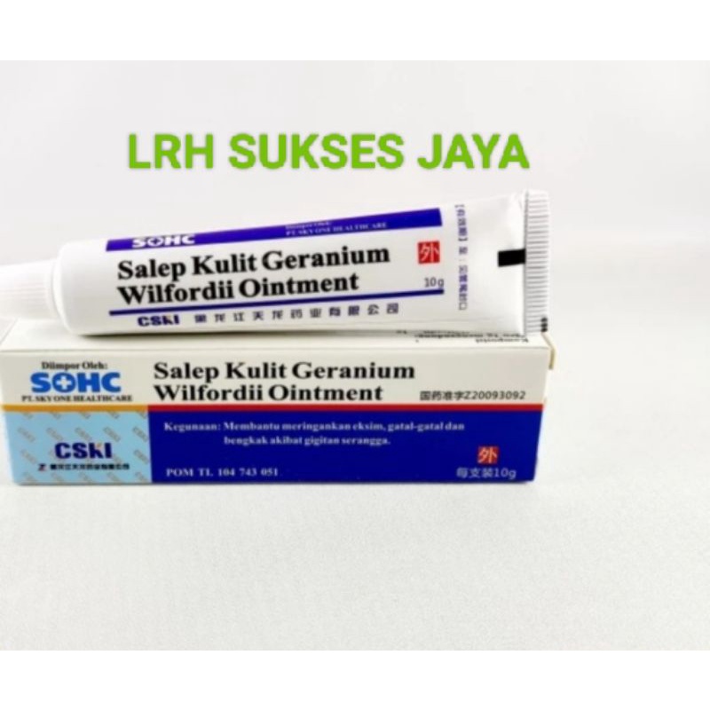 Salep Geranium salep gatal kulit