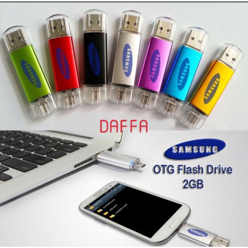 FLASDISK OTG SMASUNG DUAL FLASDRIVE 64GB /32GB /16GB /8GB /4GB /2GB/ FALSDISK OTH