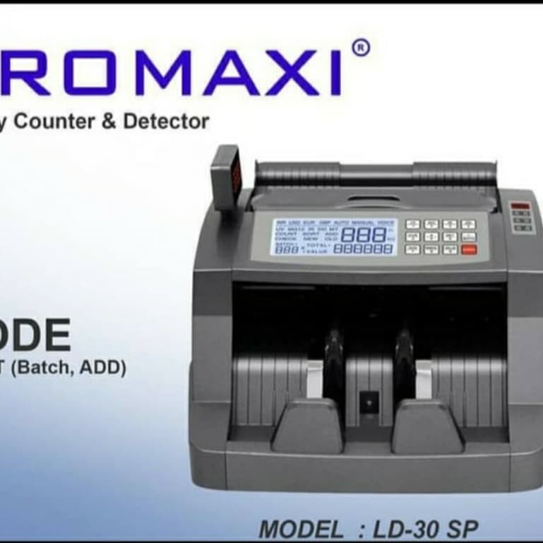 PROMAXI LD-30SP / Money Counter Detector / Mesin Hitung Uang LD 30 SP