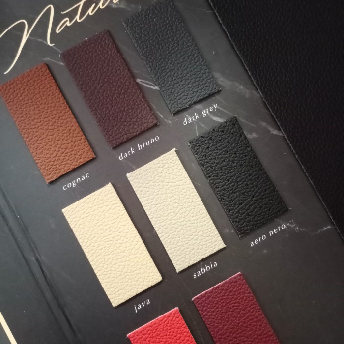 Microfiber Leather Vision Levante (Jok Kulit Mobil)