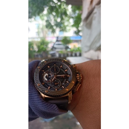 Jam tangan Alexandre Christie 9205 Carbon rose gold (second)