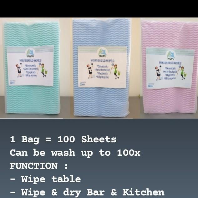 Lap Serbaguna/Re-Usable Kitchen Towel/Wiping Paper/Colour