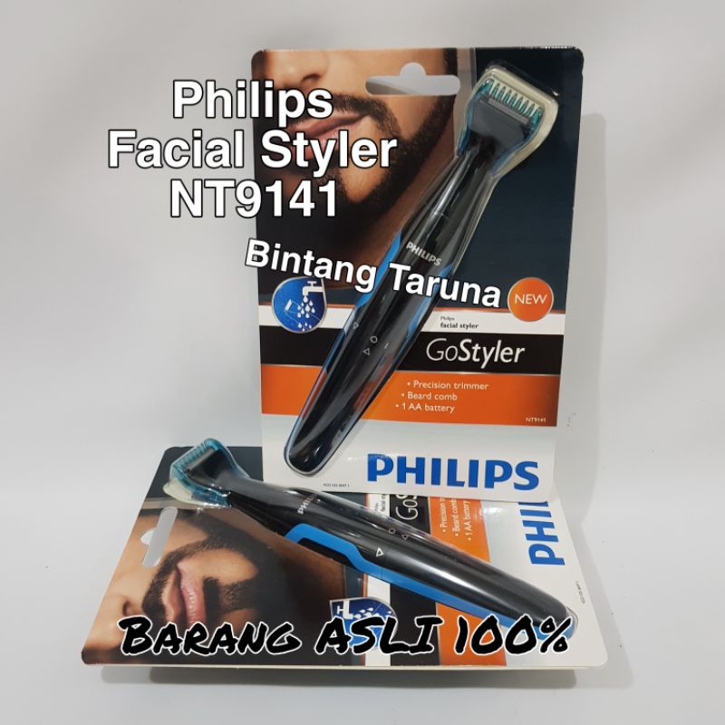 Gostyler Philips NT9141 alat cukur kumis Philips NT9141/10 Grooming Philips nt9141 shaver