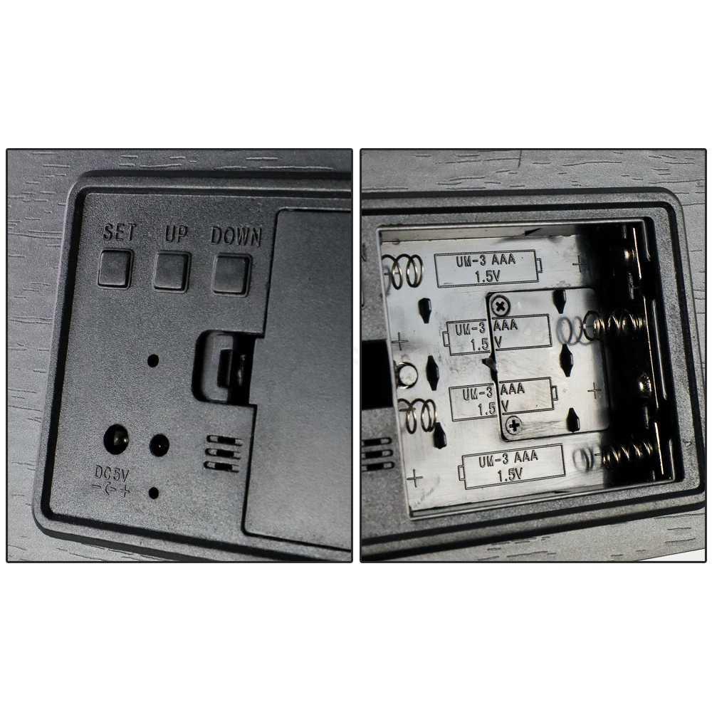 Jam Weker Alarm Motif Kayu - TX602 Digital Voice Control Jam Alarm Jam Meja Aesthetic Jam Aesthetic Jam Alarm Digital Lampu Aesthetic Dekorasi Kamar Jam Alarm Aesthetic Jam Alaram Jam Digital Mini Jam Alarm Suara Keras Jam Alarm Anak Jam Alarm