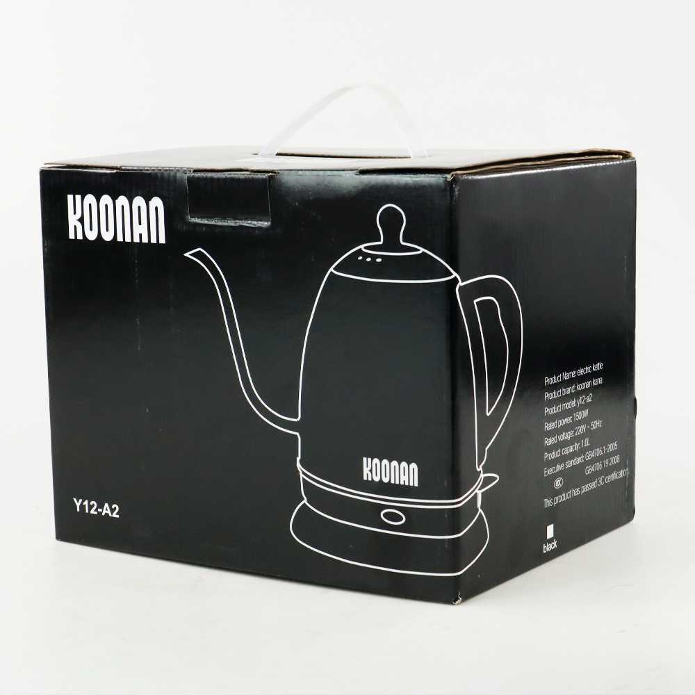 Koonan Teko Kopi Teh Elektrik Leher Angsa Pitcher Stainless 1500W 1L Y12-A2 Rebus Air Listrik Rebus Air Listrik Pemanas Air Mini Pemanas Air Mini Pemanas Lcd Pemanas Lcd Teko Listrik Philips Teko Listrik Philips Termos Listrik Pemanas Air Termos Listrik P