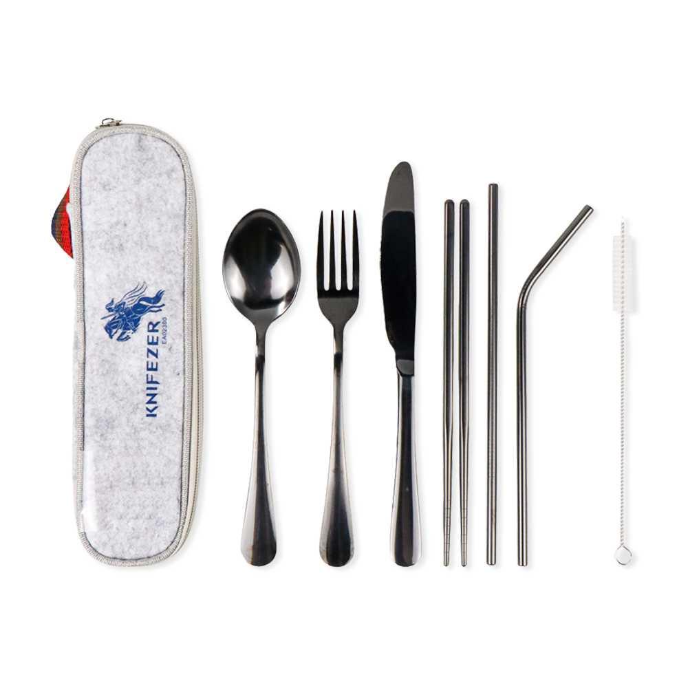 KNIFEZER Set Alat Makan Sendok Garpu Pisau Sumpit Sedotan EA02300 Sendok Garpu Set Sendok Plastik Sendok Korea Stainless Sendok Garpu Plastik Bening Plastik Souvenir Sendok Makan Stainless Sendok Garpu Set Stainless Sendok Korea Set Souvenir Sendok Sendok