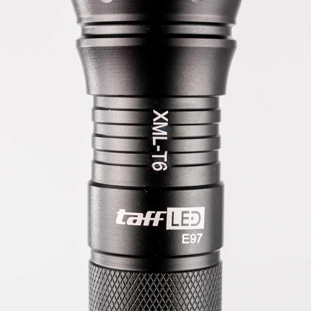 TaffLED Senter LED Cree XM-L T6 26650 5000 Lumens - E97