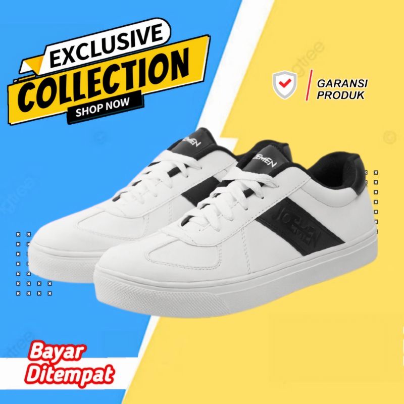 Sepatu Sneakers Pria Wanita Original 100% Casual Unisex Keren Buat Jalan Jalan Style Kekinian J 69